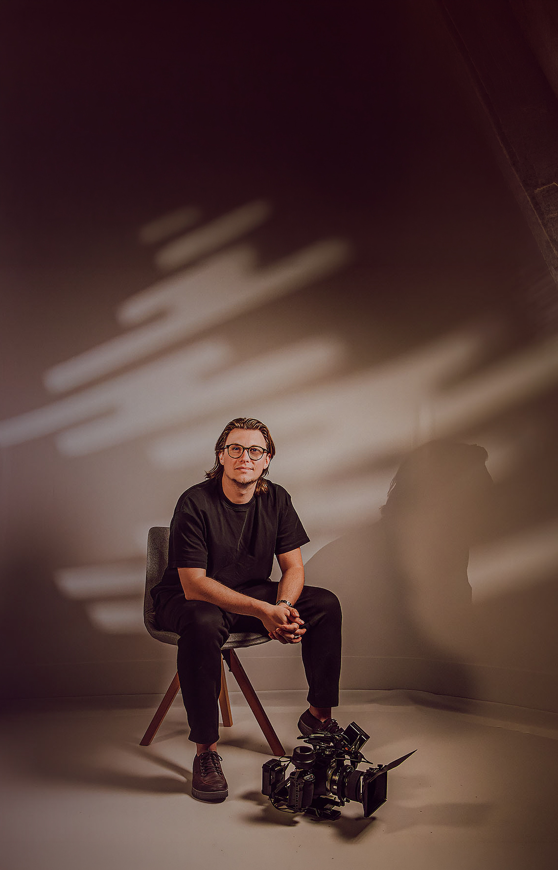 Philipp Löhmann im Studio