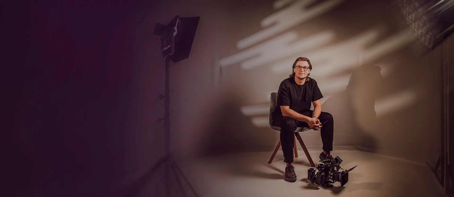 Philipp Löhmann im Studio
